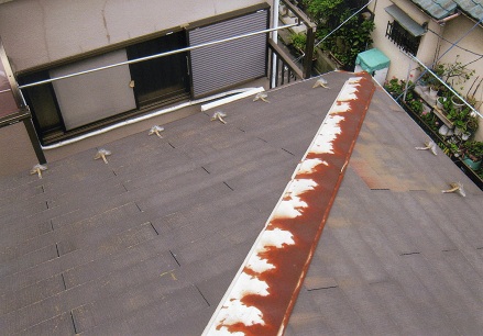 屋根の錆